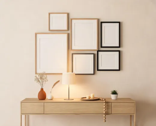 Picture frame collage